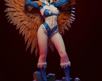 Mystic Guardian Sorceress 3D Druck STL, Fantasy Figur Modell (Digital Download)