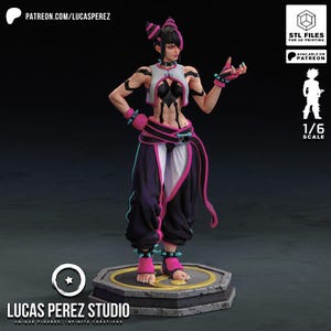 Street fighter juri figurine - Etsy 日本