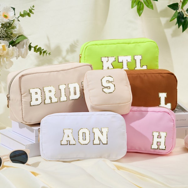 Monogrammed Makeup Bag Etsy