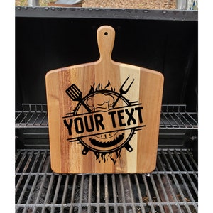 Personalized Cutting Board, laser engraved, chef board, charcutery, kitchen accessory