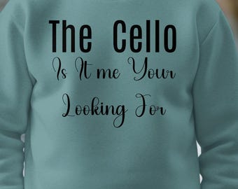 Cellospeler zweet FunnynCello shirt cadeau voor cellist orkest muzikant trui muziekleraar cadeau