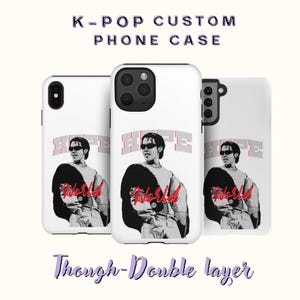 J-Hope Phone Case,K-Pop iPhone Case,Aesthetic Case,Tough Phone Case,Unique Gift for Bts Fans.