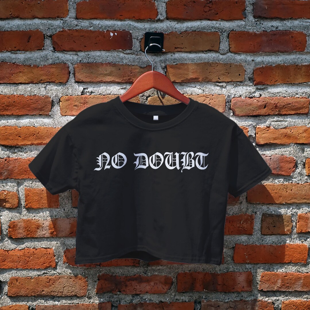 Gwen No Doubt Crop Top, Vintage Gwen Stefani Crop Tee, No Doubt Shirt ...