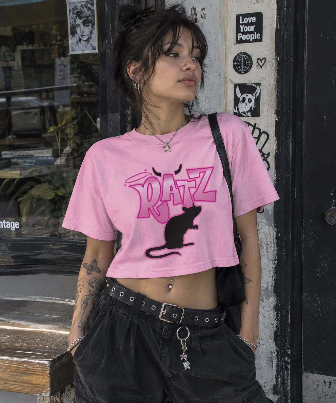 Rat Crop Top - Etsy
