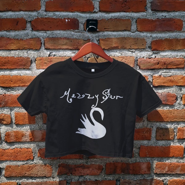 Mazzy Star Crop Top, Among My Swan Crop Tee, Alternative Rock, Mazzy Star Crop Tee, Psychedelia, Music Tee, Women's Crop Top, Gift for Fan