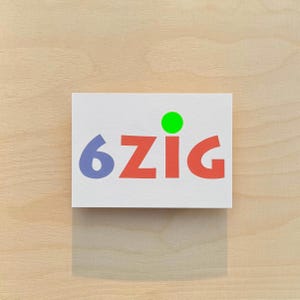 Geburtstagkarte „6zig“ / Karte zum runden 60. Geburtstag / Neonpunkt