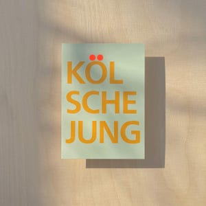 Karte Geburt Baby / Köllsche Jung