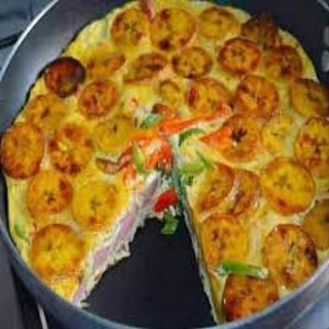 PLANTAIN and EGG Frittata, Downloadable PDF