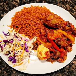 BEST Nigerian Jollof Rice Recipe, Downloadable PDF