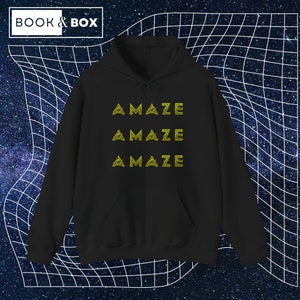 AMAZE AMAZE AMAZE, Project Hail Mary, Unisex Heavy Blend™ Hooded Sweatshirt