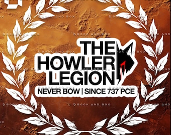 The Howler Legion, Red Rising Themed Bubble-free stickers