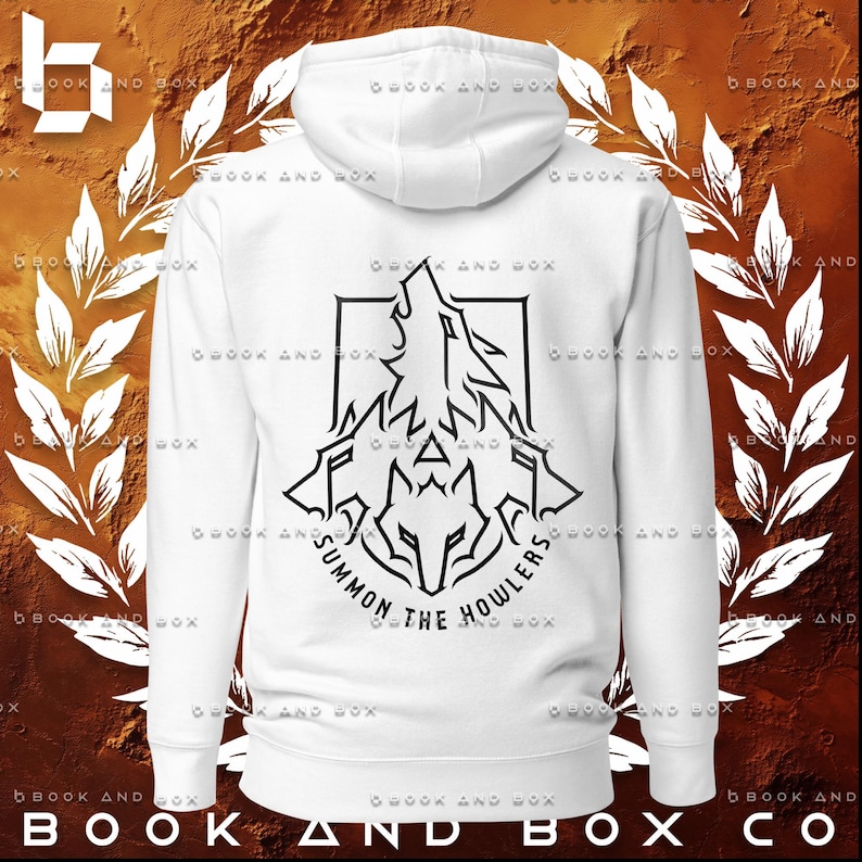 Summon the Howlers, Red Rising Themed, Embroidered Unisex Hoodie ...