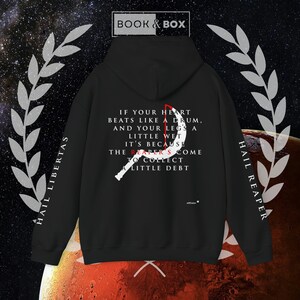 Reaper's Debt, Darrow, Red Rising, Unisex Heavy Blend™ Hooded Sweatshirt