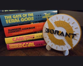 Borant Corporation, Dungeon Crawler Carl, wall sign, Matt Dinniman, LitRPG, bookish, gift, merch
