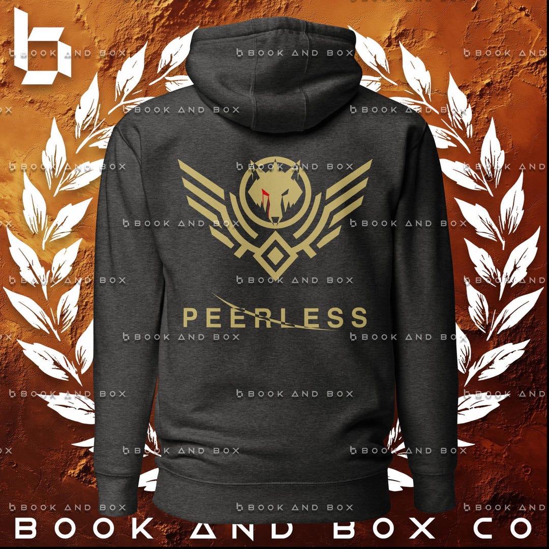 Red Rising Embroidered Peerless Howler, Red Rising Themed, Embroidered Front Unisex Hoodie - Etsy