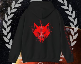I would have lived in peace, Darrow, Reaper, Red Rising, Unisex Heavy Blend™ Hooded Sweatshirt