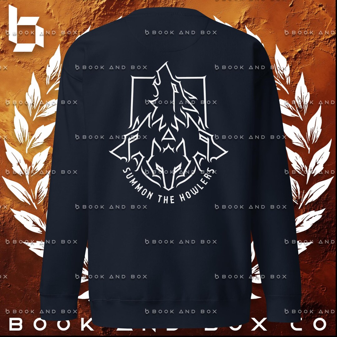 Red Rising Howlers Merch Summon the Howlers, Red Rising Themed, Embroidered Front Unisex Premium ...