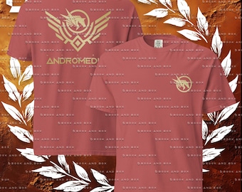 House Andromedus, Red Rising Themed, Unisex garment-dyed heavyweight t-shirt