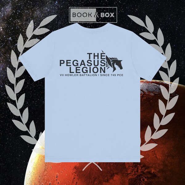 The Pegasus Legion, Red Rising, The North Face Inspired, Unisex Jersey Short Sleeve Tee