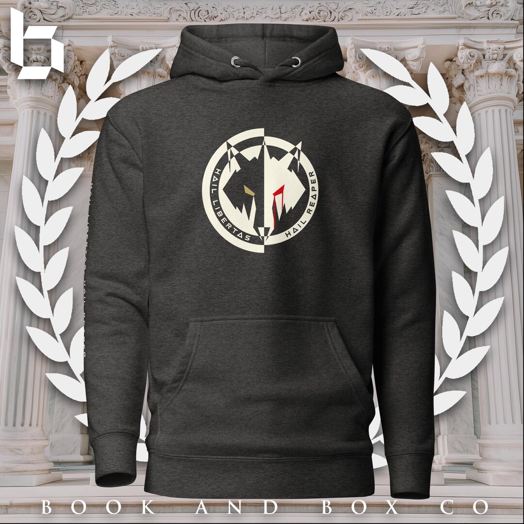 Hail Libertas! Hail Reaper! Red Rising Themed, Unisex Hoodie - Etsy