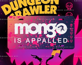 Dungeon Crawler Carl, Mongo Is Appalled, Vanity license plate, LitRPG, Gift. Merch, Bookish, Matt Dinniman