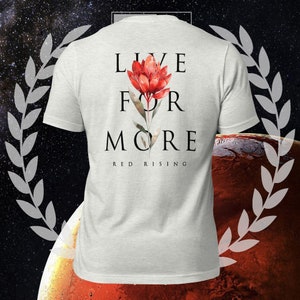 Live For More, Eo, Haemanthus, Red Rising, Unisex t-shirt
