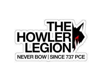 The Howler Legion, Red Rising, Kiss-Cut Stickers