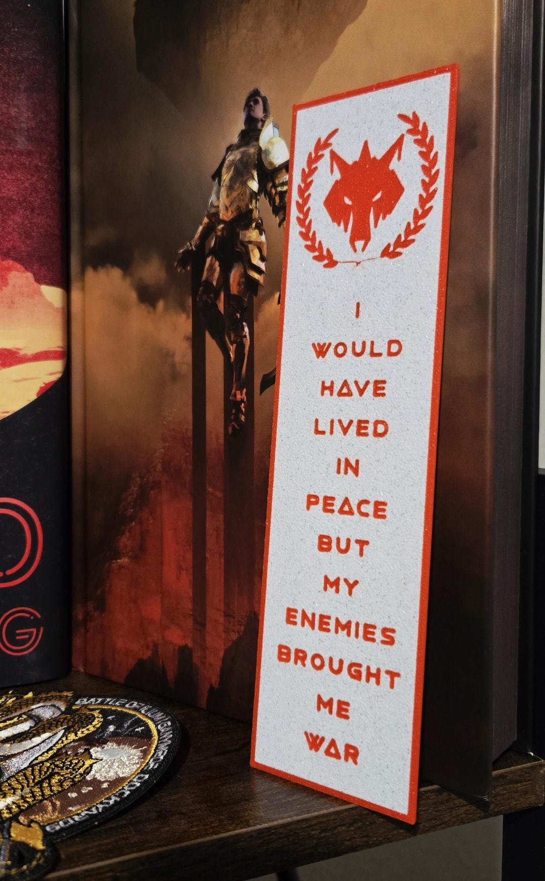 Red Rising Bookmark Print Red Rising Themed Bookmark - Etsy Canada