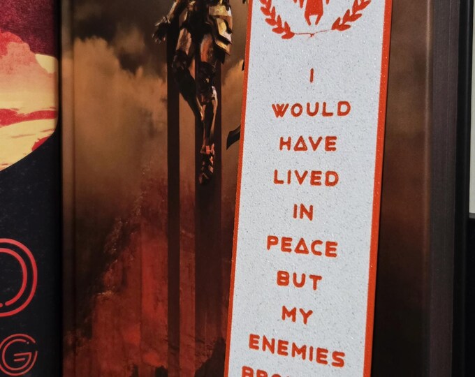 Red Rising Bookmark Print Red Rising Themed Bookmark - Etsy