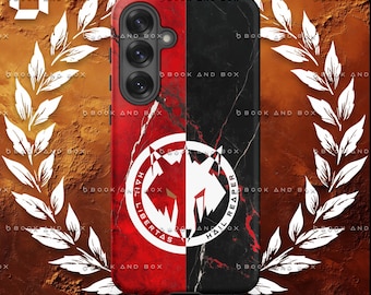 Hail Reaper marble, Red Rising by Pierce Brown themed Tough case for Samsung®