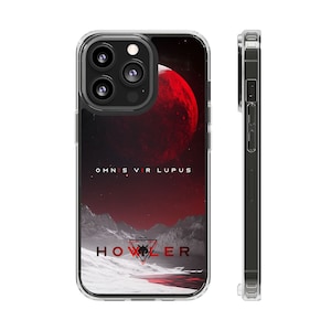 Howler, OUL, Blood Moon, Red Rising, Klare Telefonhülle