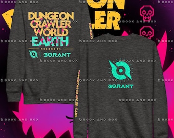 DCW: Earth, Dungeon Crawler Carl Unisex Premium Sweatshirt, Merch, Gift, LitRPG, Matt Dinniman