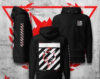 Off Color, Omnis Vir Lupus, Red Rising Themed Unisex Hoodie, Sci-fi bookish merch, gift for howler