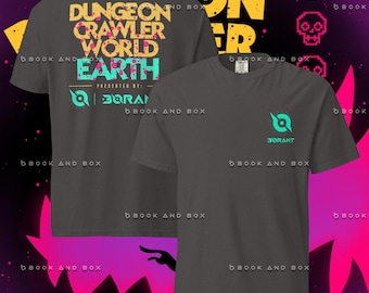 Dungeon Crawler Carl, DCW: Earth, Borant, Unisex Comfort Colors t-shirt, gift, LitRPG merch, bookish, Matt Dinniman