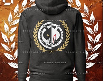Red Rising Hail Reaper Hoodie, Pierce Brown Fanart Merch