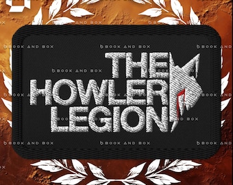 The Howler Legion, Red Rising Themed, Embroidered patches