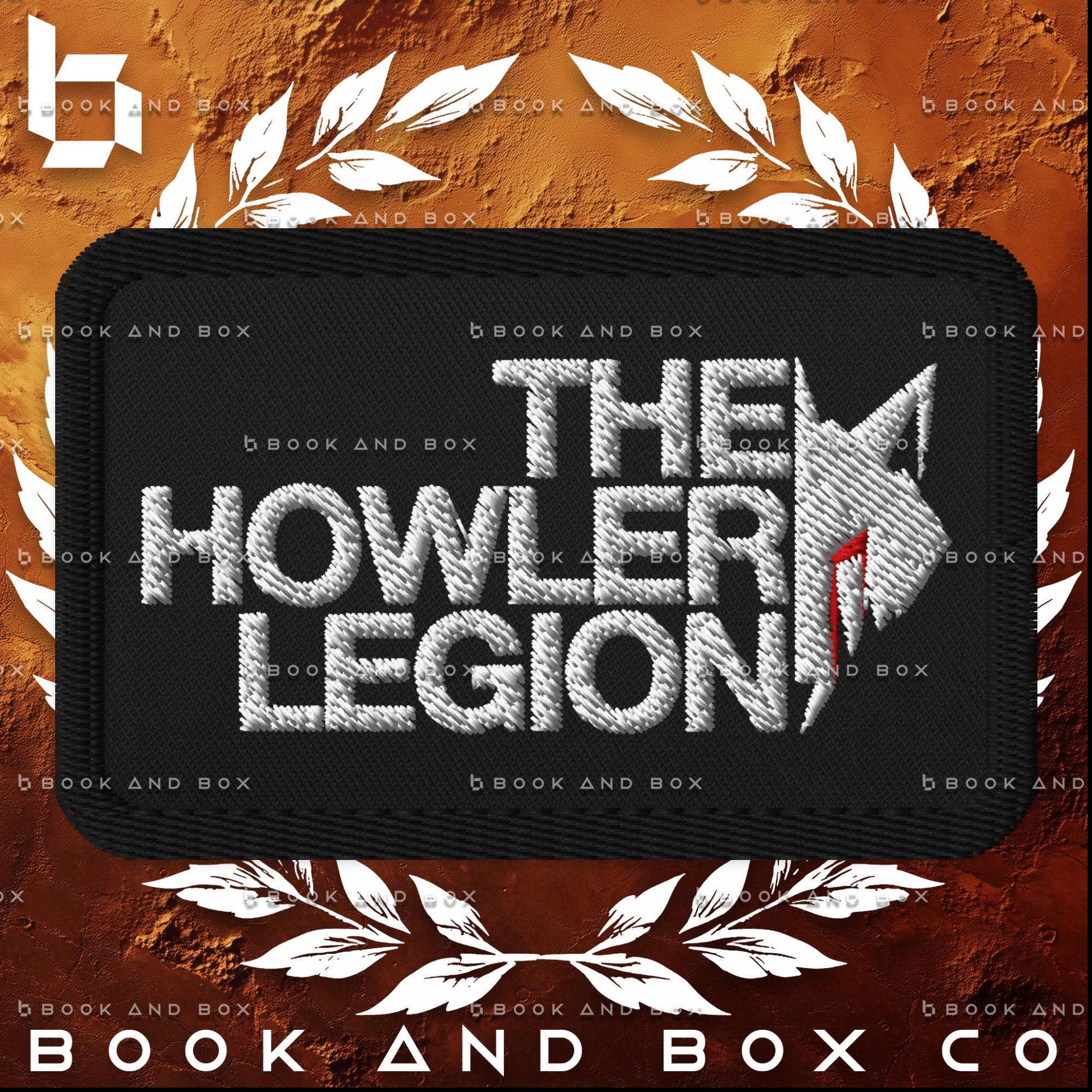 Red Rising Howler One The Howler Legion, Red Rising Themed, Embroidered Patches - Etsy