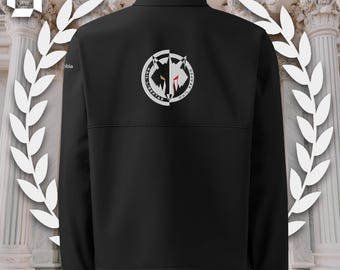 Hail Libertas! Hail Reaper! Red Rising Themed Columbia soft shell jacket