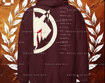 Reaper's Debt, Red Rising Themed, Unisex Hoodie