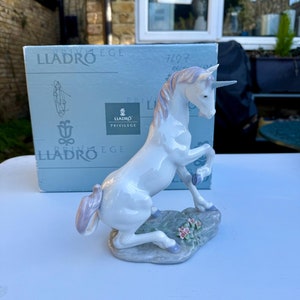 Lladro Unicorn - Etsy