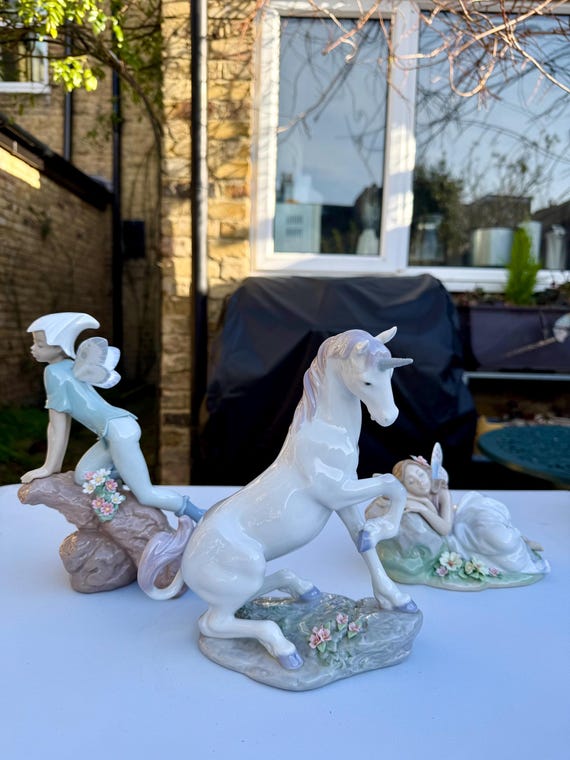 リヤドロ 置物 ユニコーン