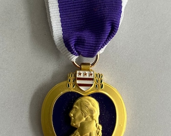 米国パープルハートミニメダル - Etsy 日本