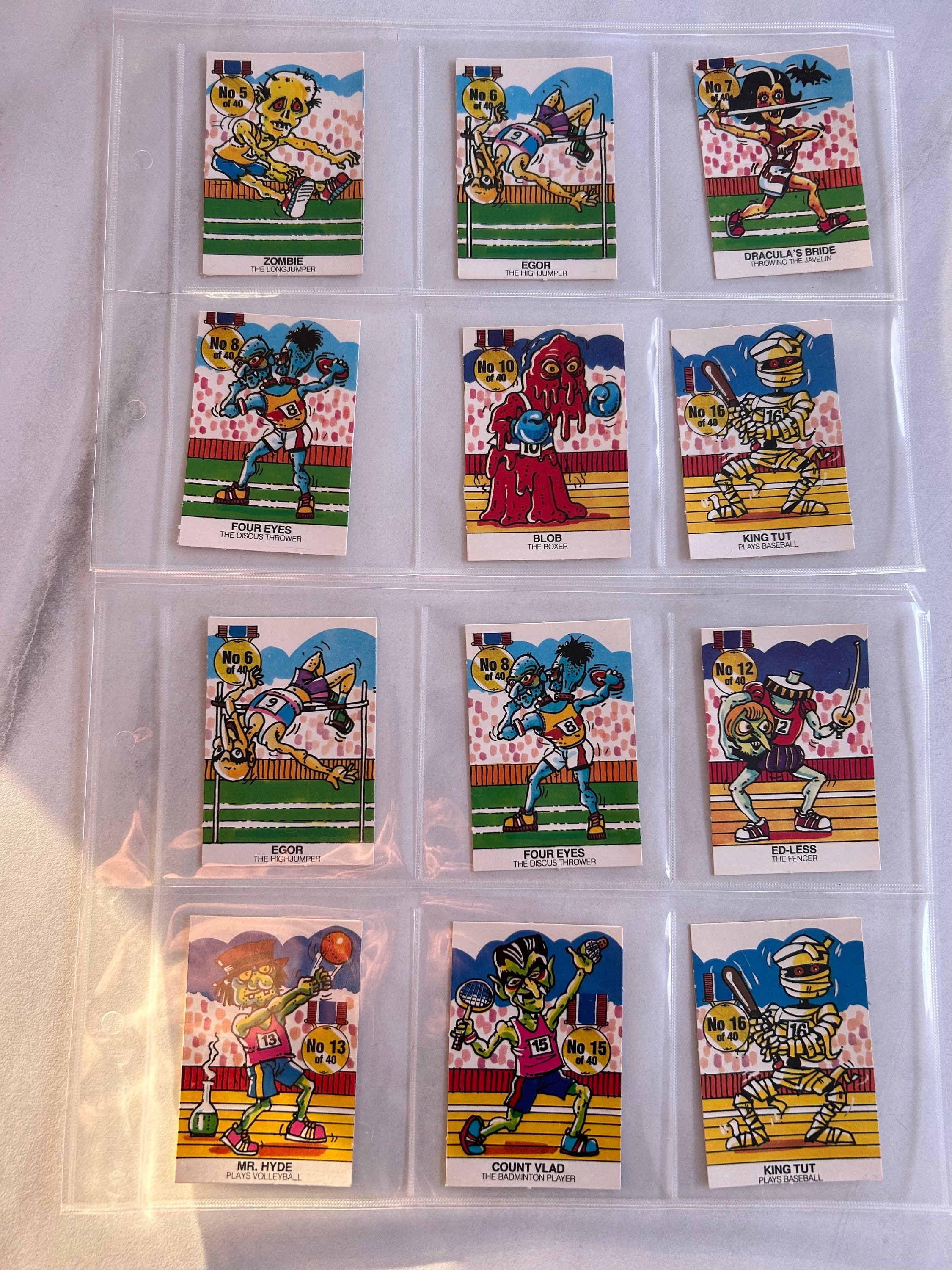 1990 Psst Did You Know Trading Cards by the Unusually Funny