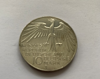 10 Deutschmark Olympische Spiele 1972 Silver Coin