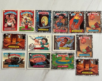 Topps Chewing Gum Inc. Garbage Pail Kids Lof Of 14