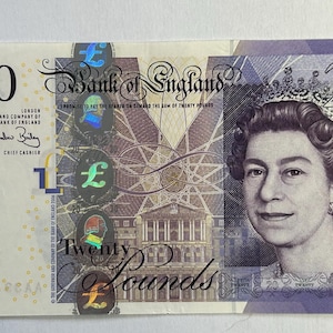 Bank of england 5 pounds - Etsy 日本
