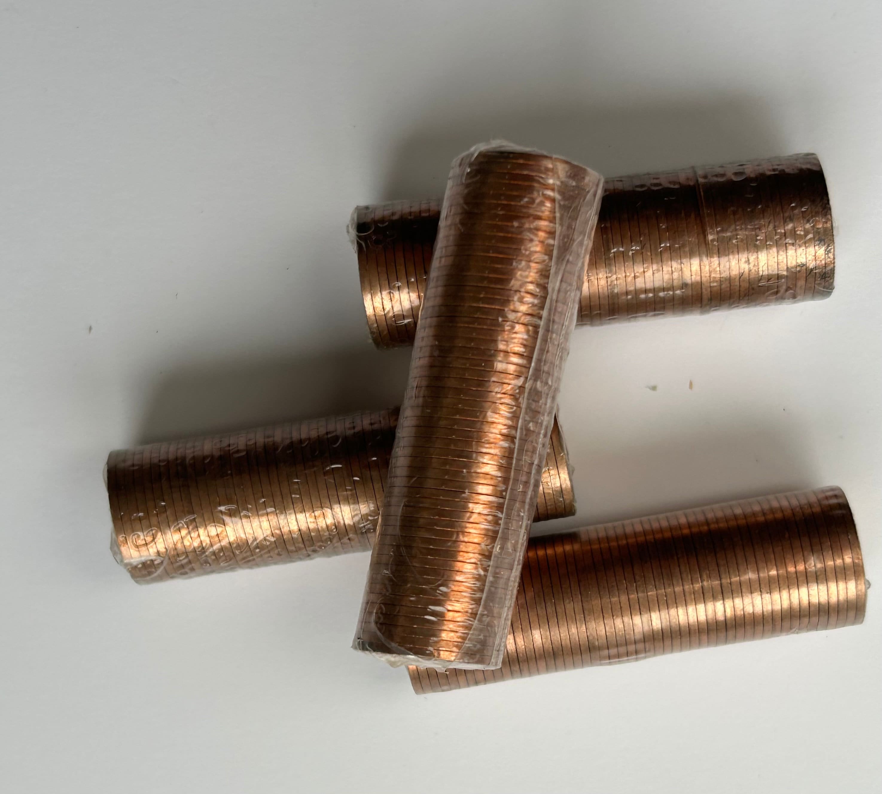 1971 Halfpenny Sealed Bank Roll of 50 Coins UNC - Etsy Israel