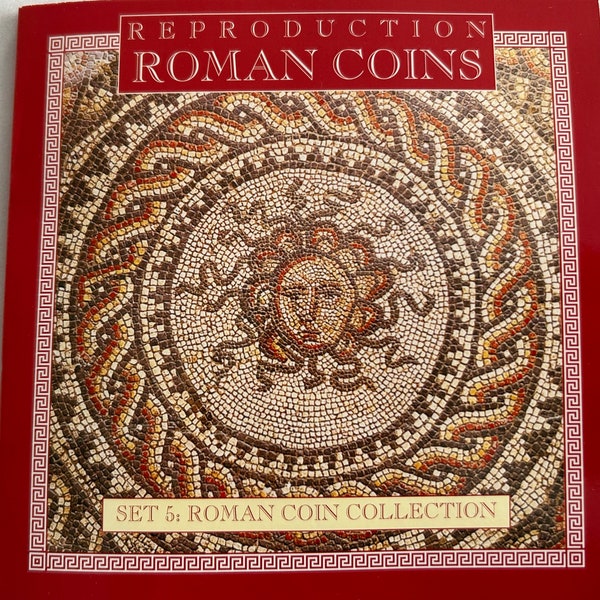 Romeinse muntenverzameling reproductieset van 5 munten