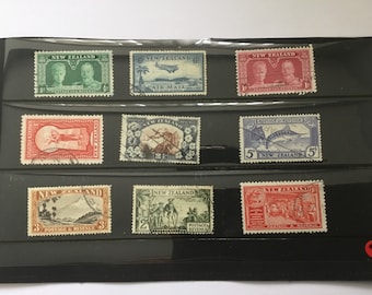 ニュージーランドのヴィンテージ切手 - Etsy 日本