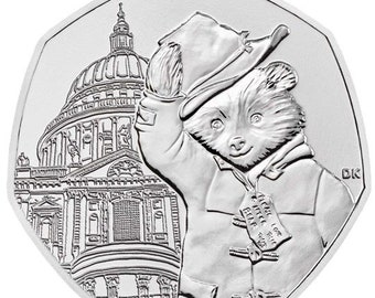 2018-2019 Paddington Bear 50p Coin Set